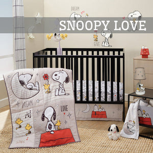 Menu/Literie & Décor/Collections complètes/Bedtime Originals/Snoopy Love